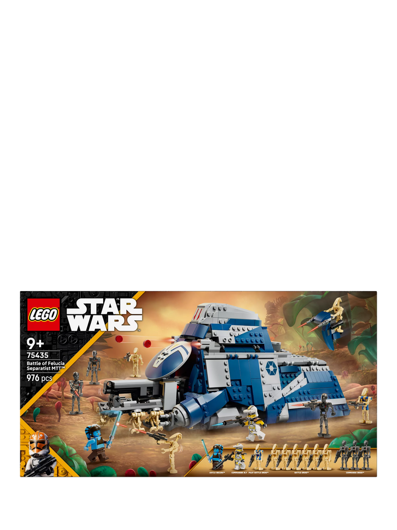 Lego Star Wars Battle of Felucia Separatist MTT building set, UK version