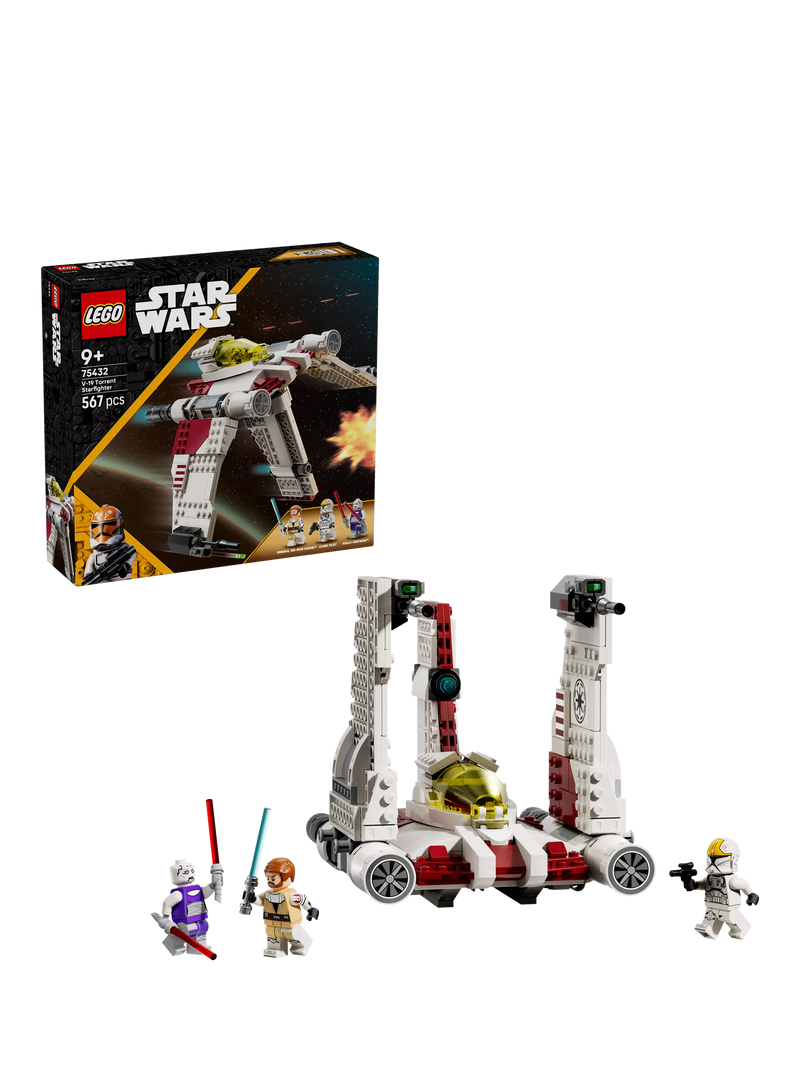 LEGO V-19 Torrent Starfighter building toy, UK version