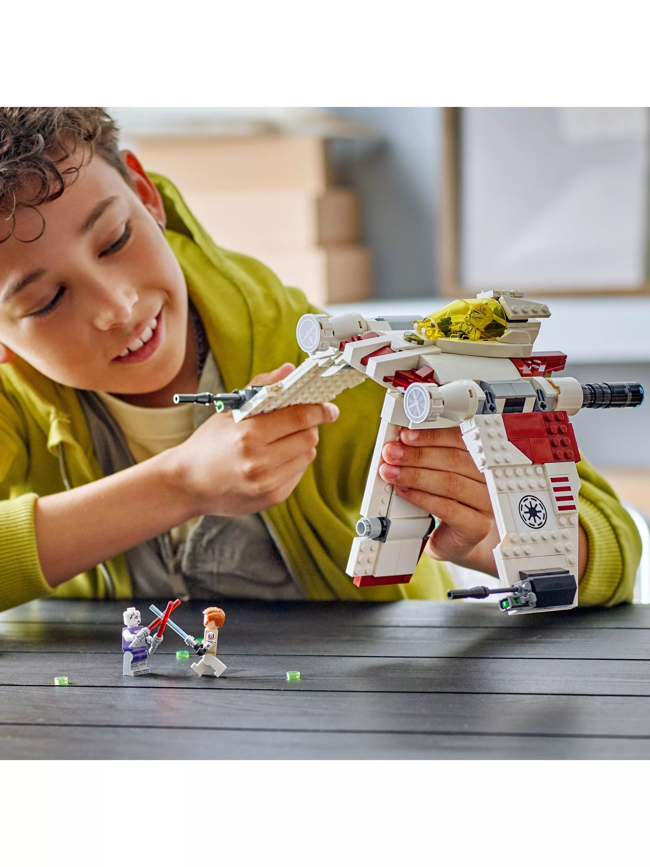 LEGO V-19 Torrent Starfighter building toy, UK version