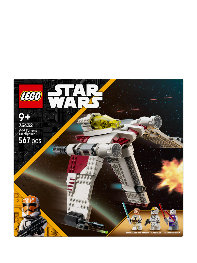 LEGO V-19 Torrent Starfighter building toy, UK version