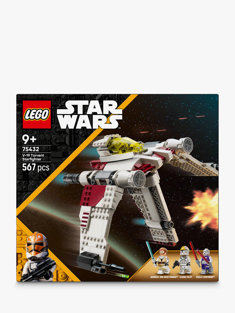 LEGO V-19 Torrent Starfighter building toy, UK version