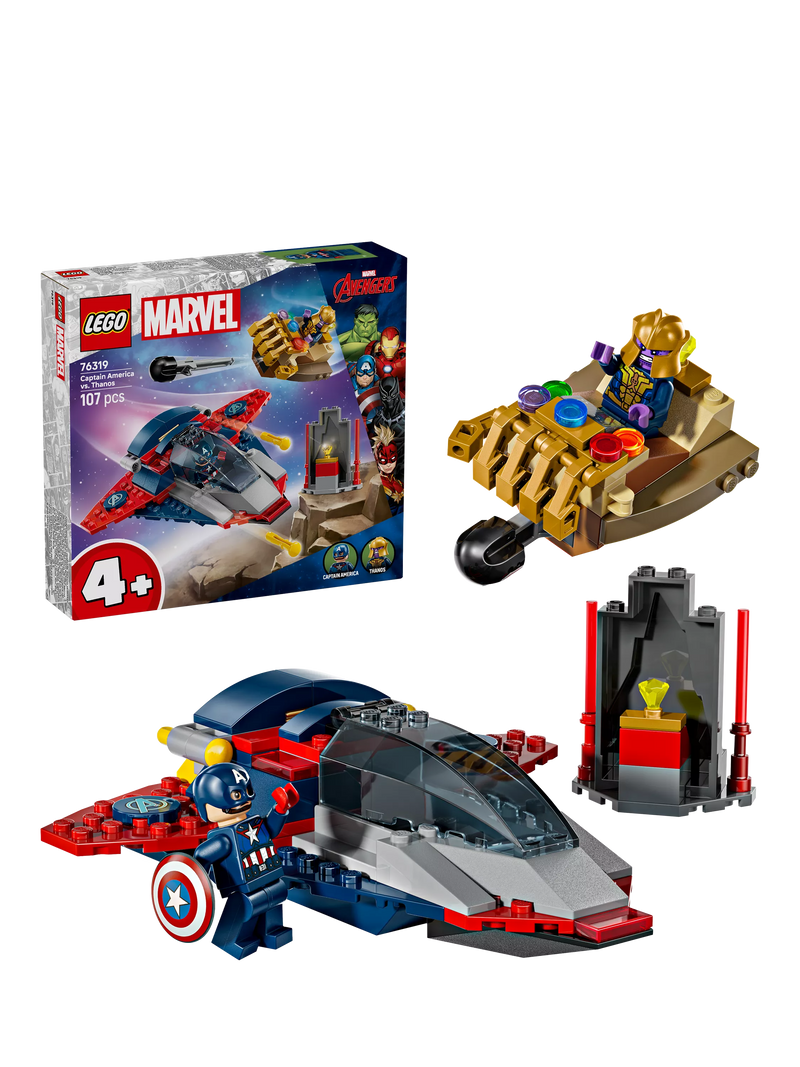 LEGO Marvel Captain America vs Thanos set - British product