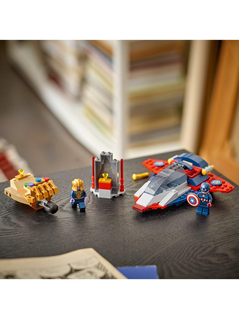 LEGO Marvel Captain America vs Thanos set - British product