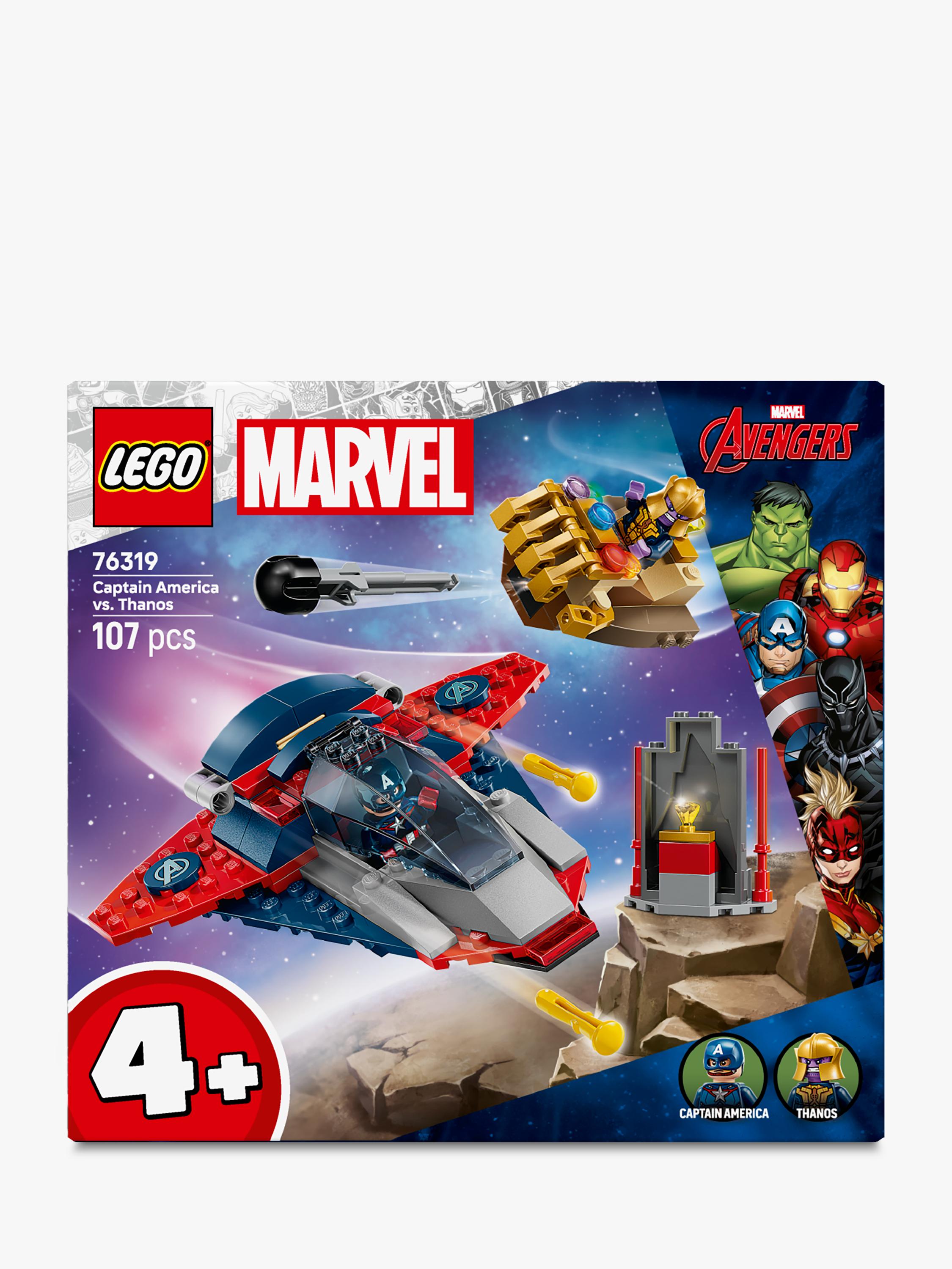 LEGO Marvel Captain America vs Thanos set - British product