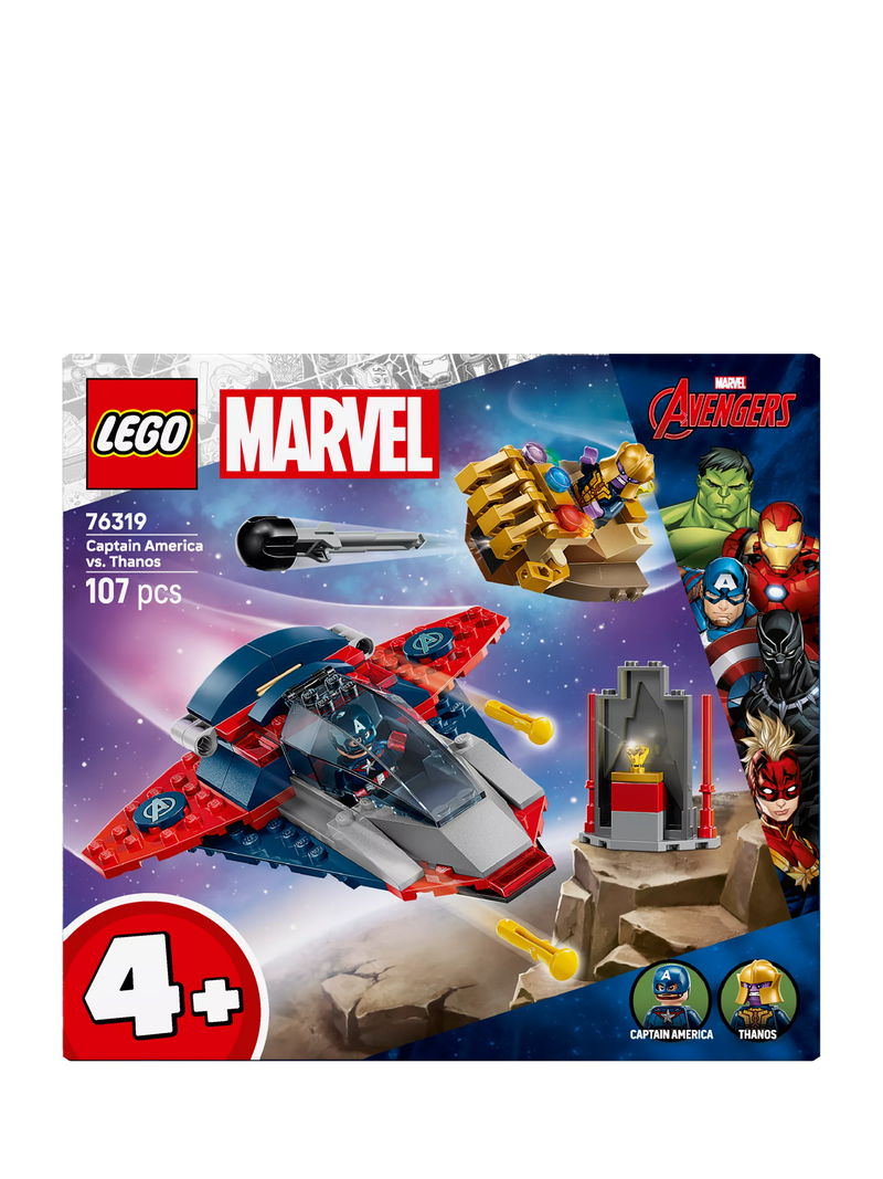 LEGO Marvel Captain America vs Thanos set - British product