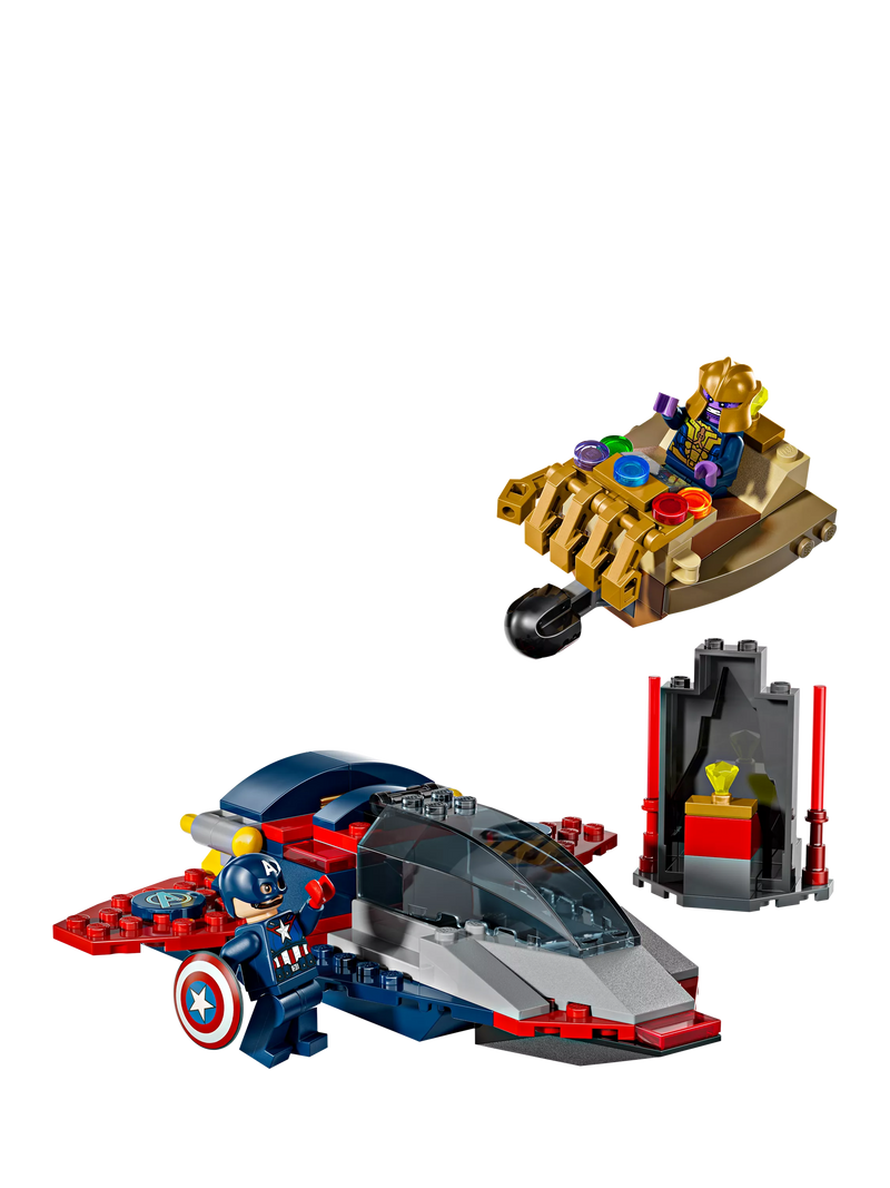 LEGO Marvel Captain America vs Thanos set - British product