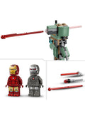 LEGO Marvel 76320 Iron Man & War Machine building set (British brand)