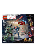 LEGO Marvel 76320 Iron Man & War Machine building set (British brand)