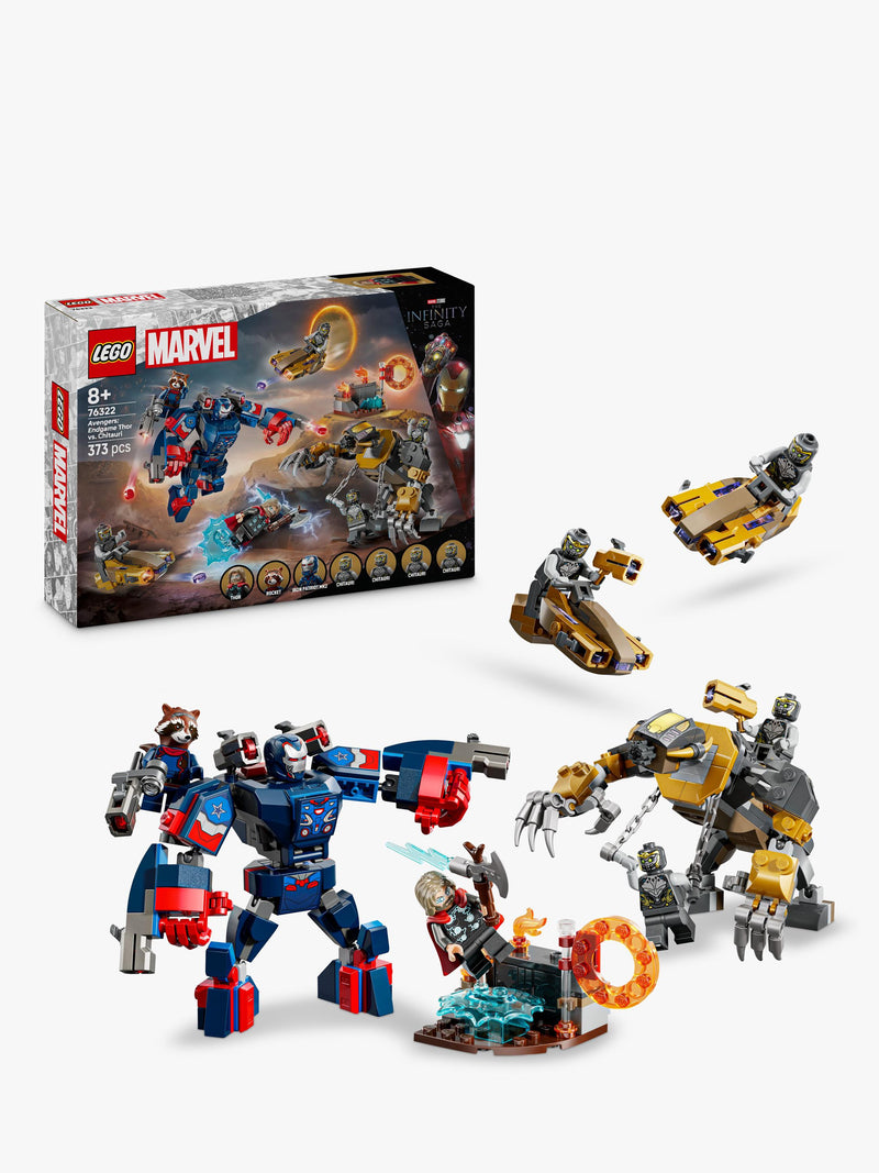 LEGO Marvel Avengers: Endgame Thor vs. Chitauri building set, UK version