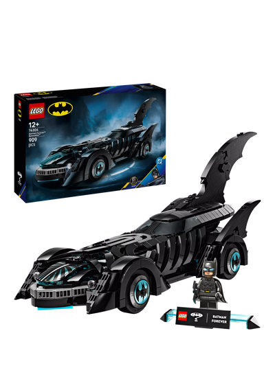 John Lewis LEGO DC Batman Forever Batmobile Building Toy Set 909 Pieces- Buy online at McGrocer