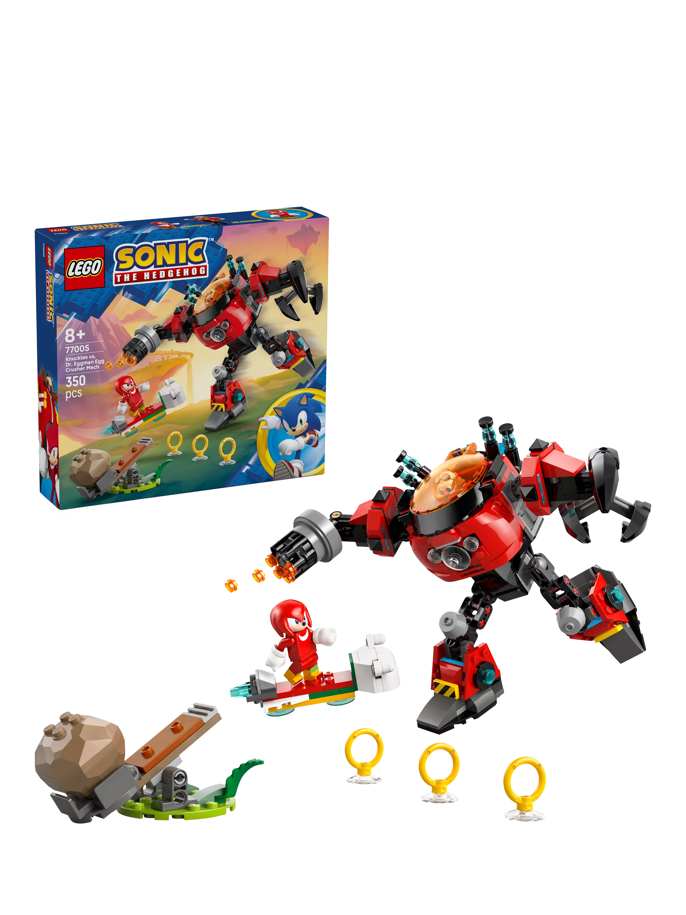 LEGO Sonic the Hedgehog Egg Crusher Mech construction set, UK version