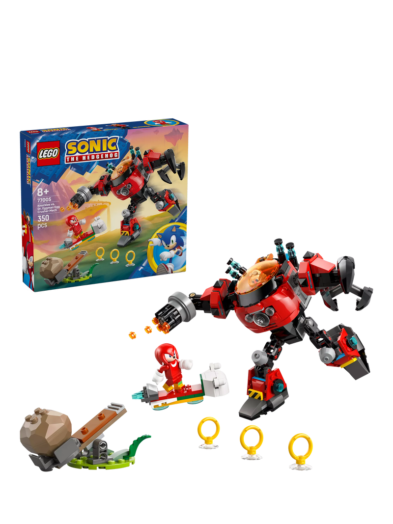 LEGO Sonic the Hedgehog Egg Crusher Mech construction set, UK version