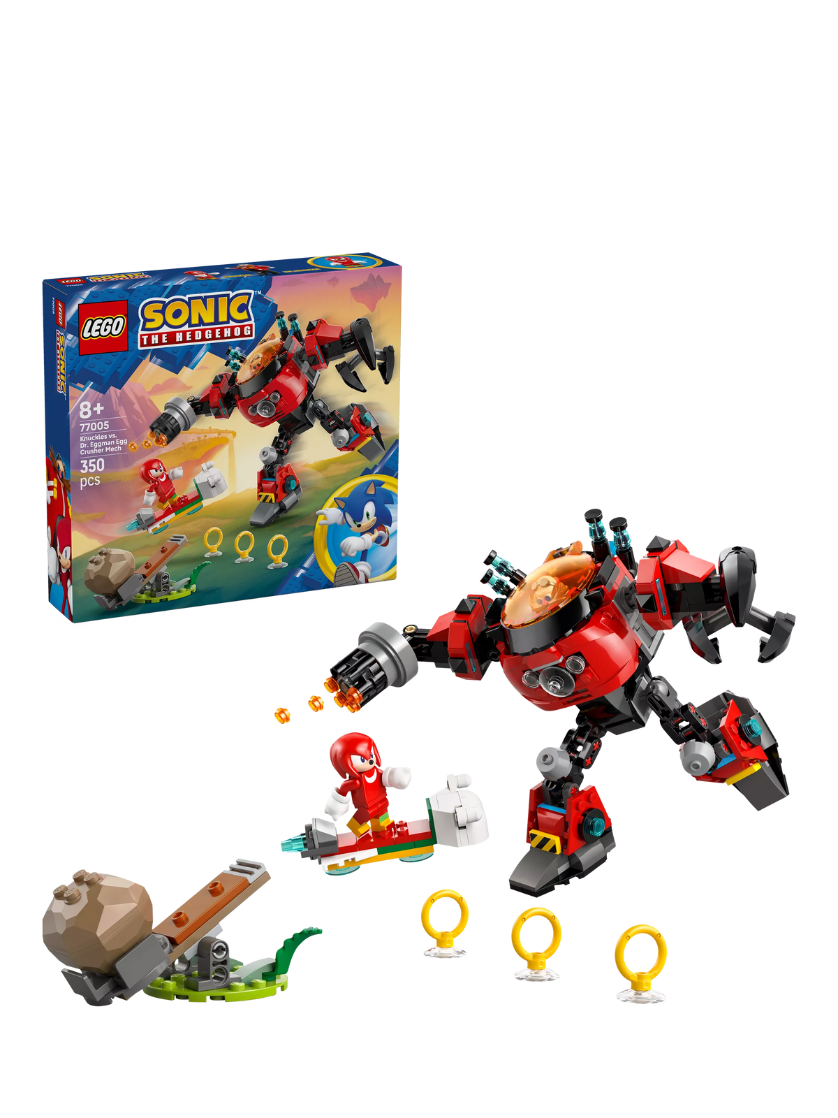 LEGO Sonic the Hedgehog Egg Crusher Mech construction set, UK version