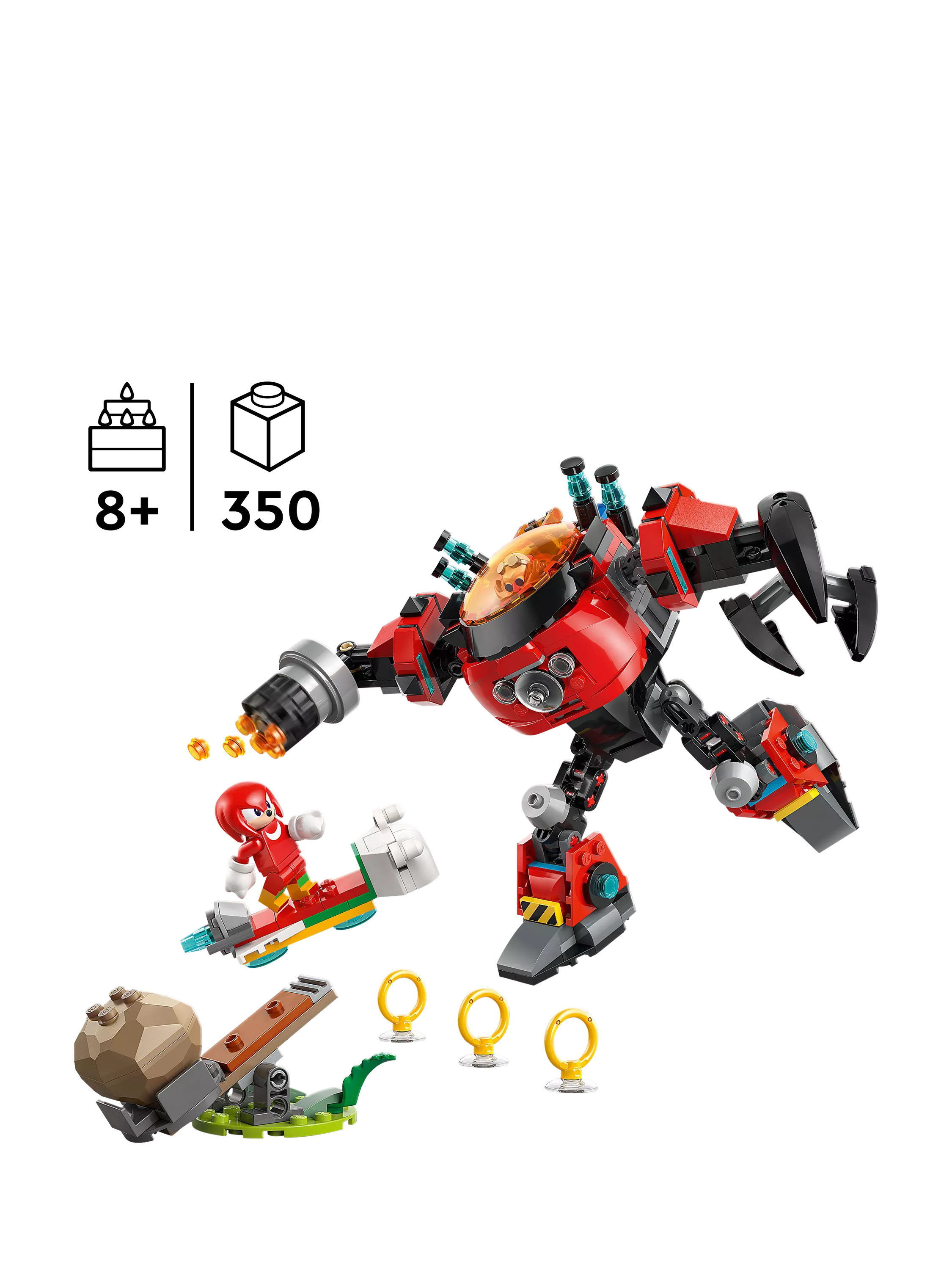 LEGO Sonic the Hedgehog Egg Crusher Mech construction set, UK version