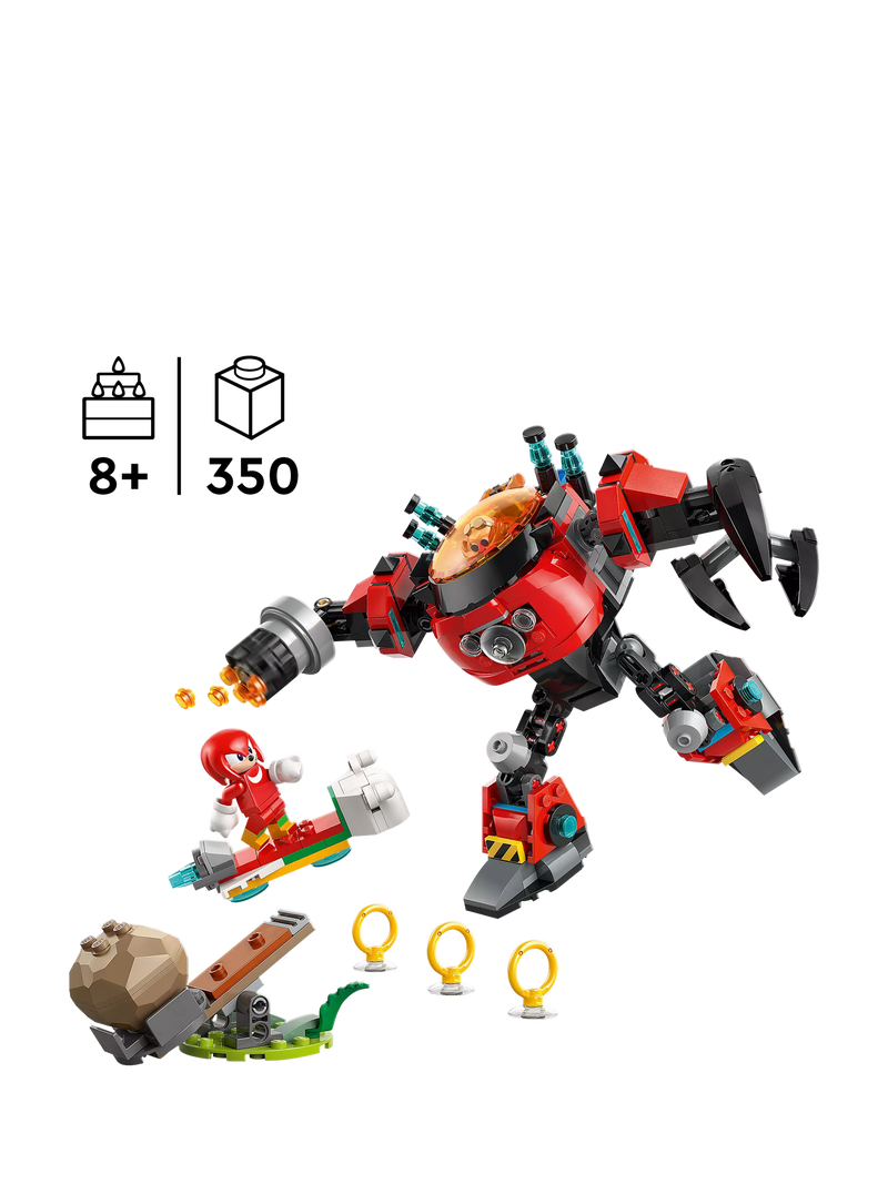 LEGO Sonic the Hedgehog Egg Crusher Mech construction set, UK version