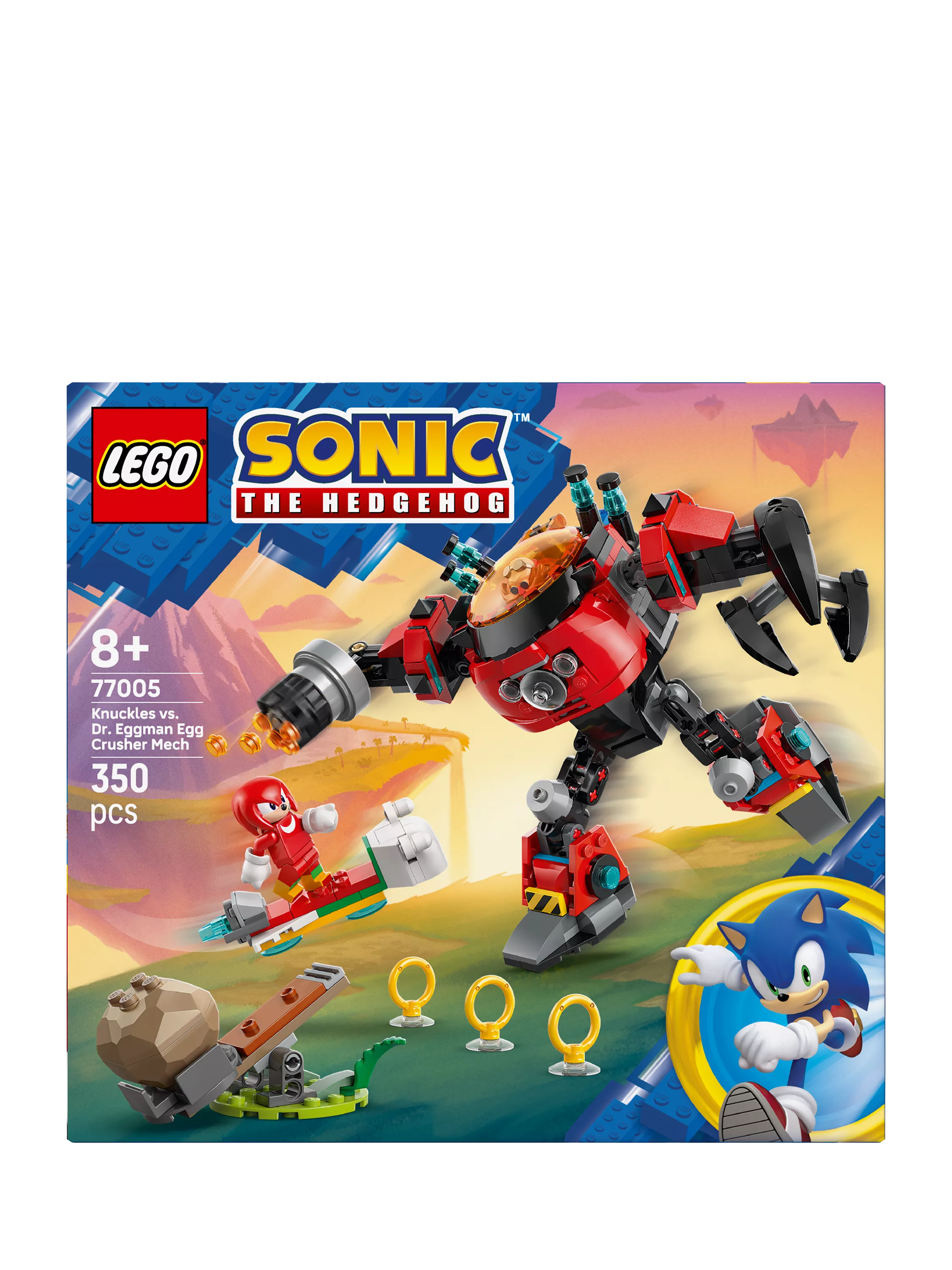 LEGO Sonic the Hedgehog Egg Crusher Mech construction set, UK version