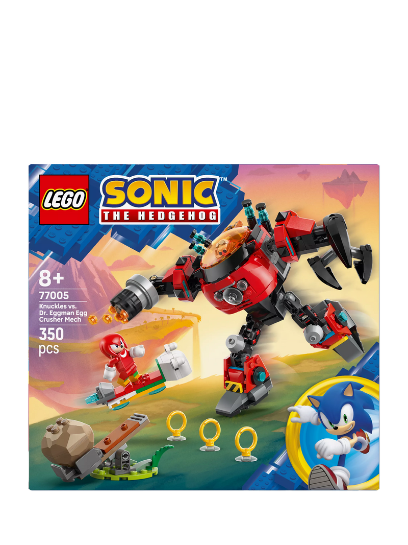 LEGO Sonic the Hedgehog Egg Crusher Mech construction set, UK version