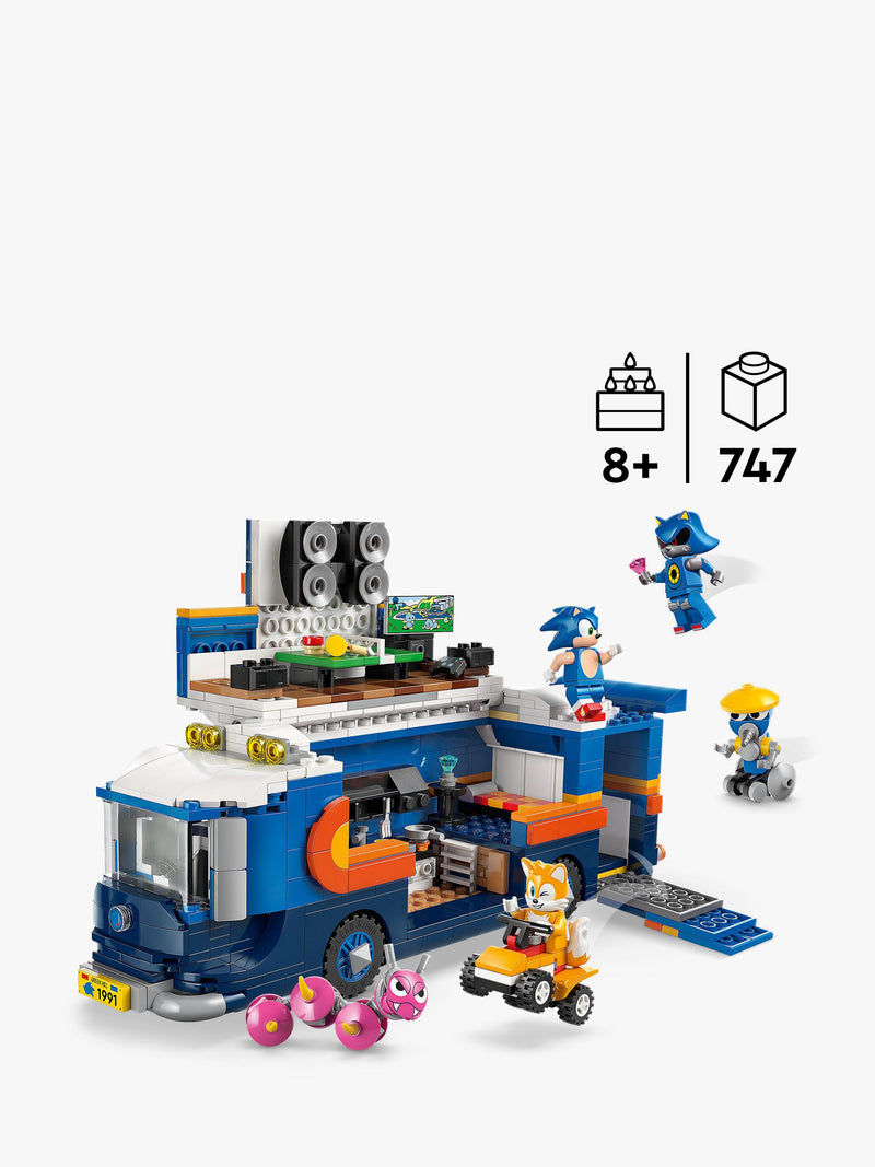 LEGO Sonic the Hedgehog Team Sonic Command Truck building set, UK version