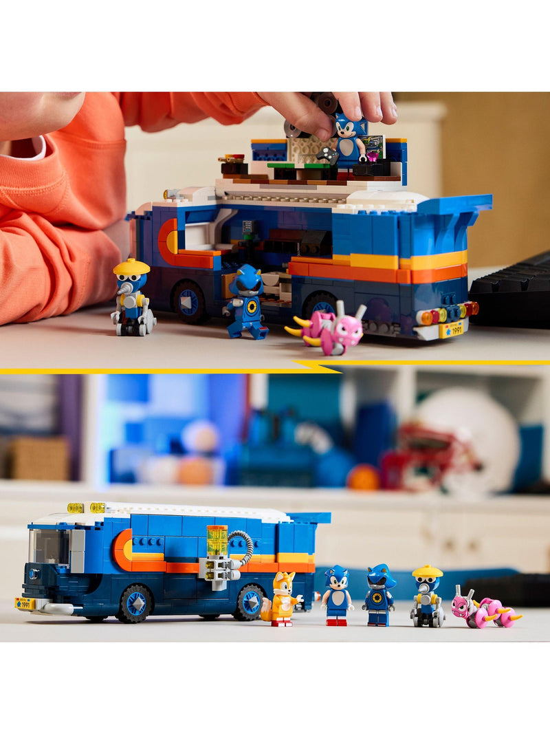 LEGO Sonic the Hedgehog Team Sonic Command Truck building set, UK version