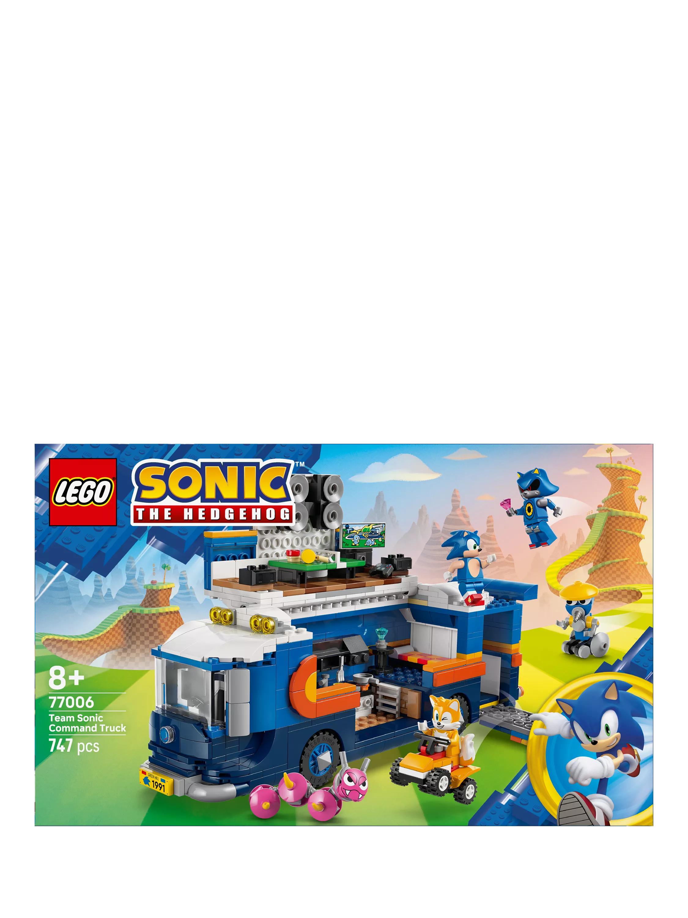 LEGO Sonic the Hedgehog Team Sonic Command Truck building set, UK version