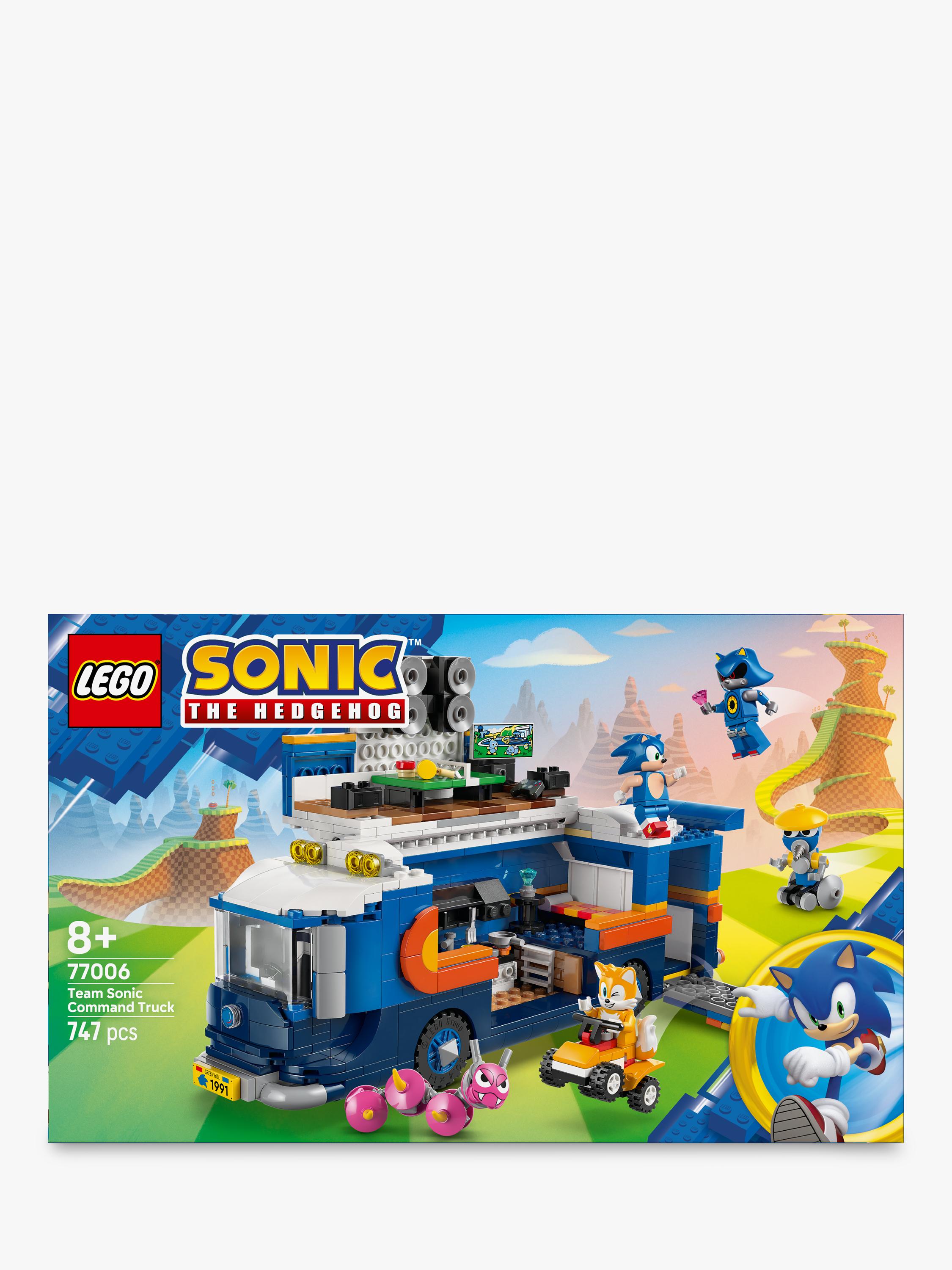 LEGO Sonic the Hedgehog Team Sonic Command Truck building set, UK version
