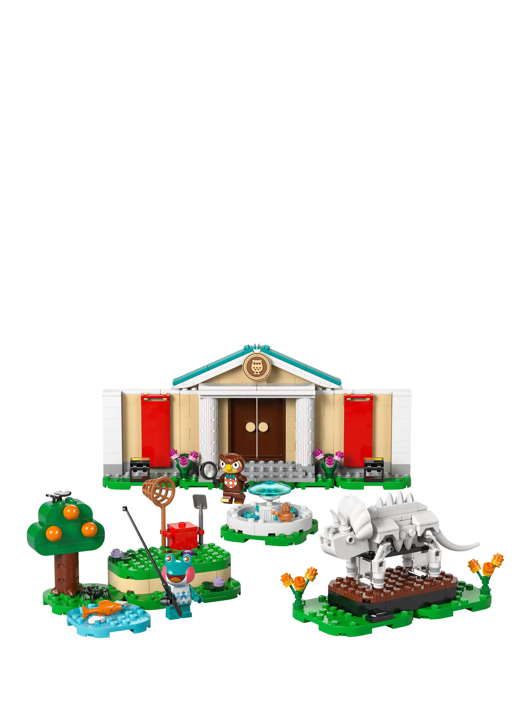 LEGO Animal Crossing Blathers's Museum Collection building set 543 pieces, UK version