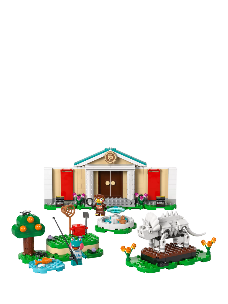 LEGO Animal Crossing Blathers's Museum Collection building set 543 pieces, UK version