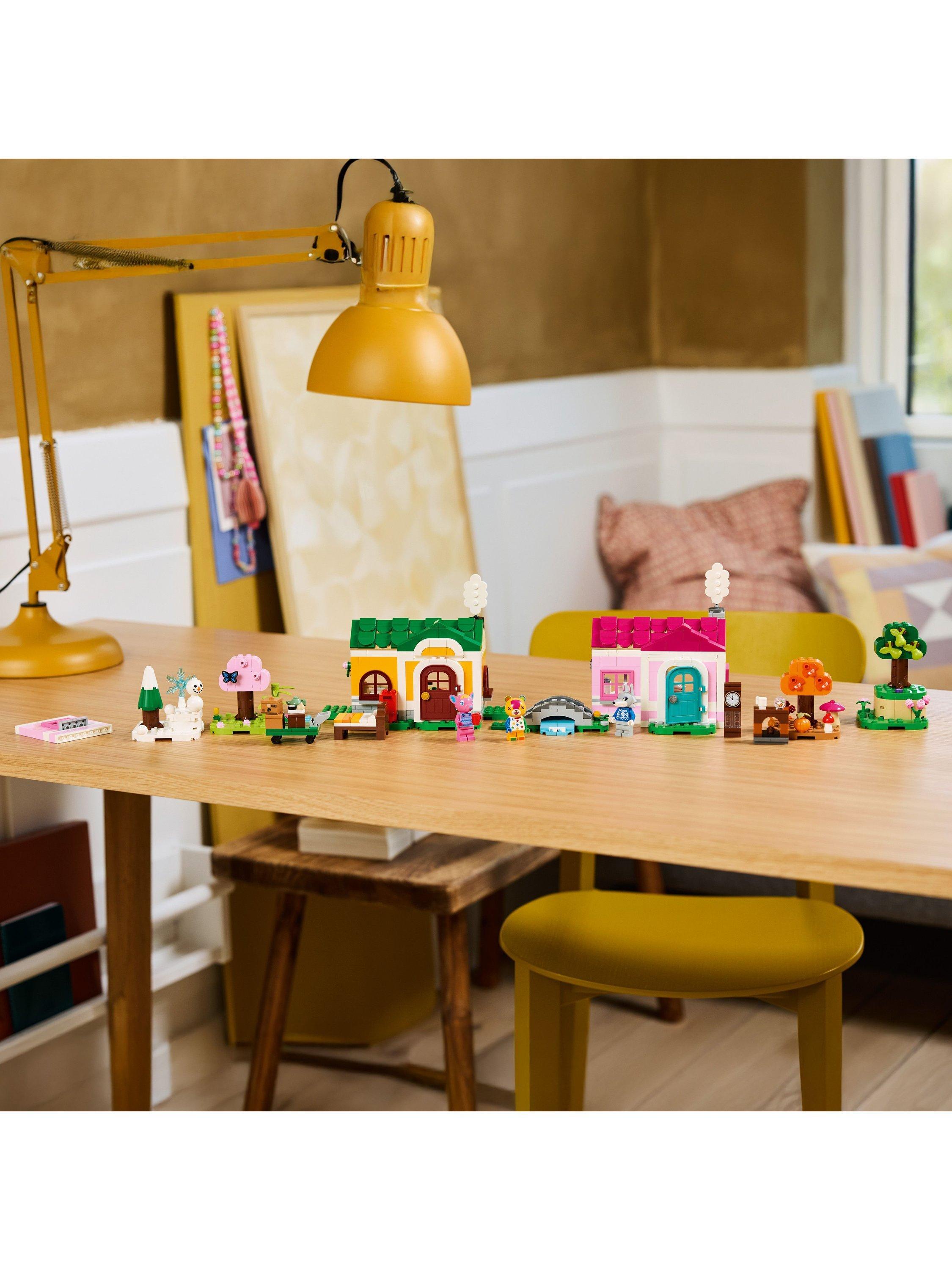 LEGO Animal Crossing Creative Houses Seasons of Fun building set with 814 pieces, UK version
