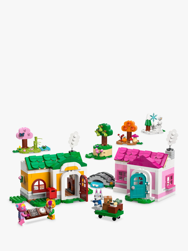 LEGO Animal Crossing Creative Houses Seasons of Fun building set with 814 pieces, UK version