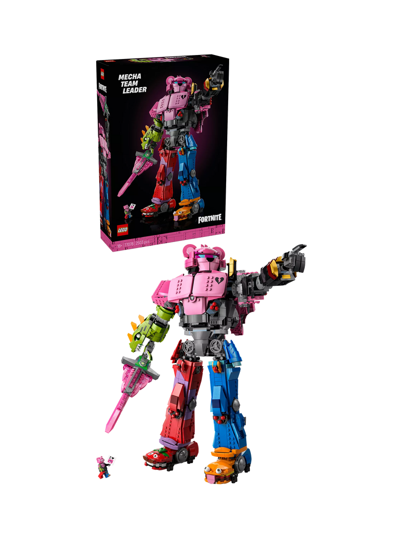 LEGO Fortnite Mecha Team Leader collectible figure, UK version