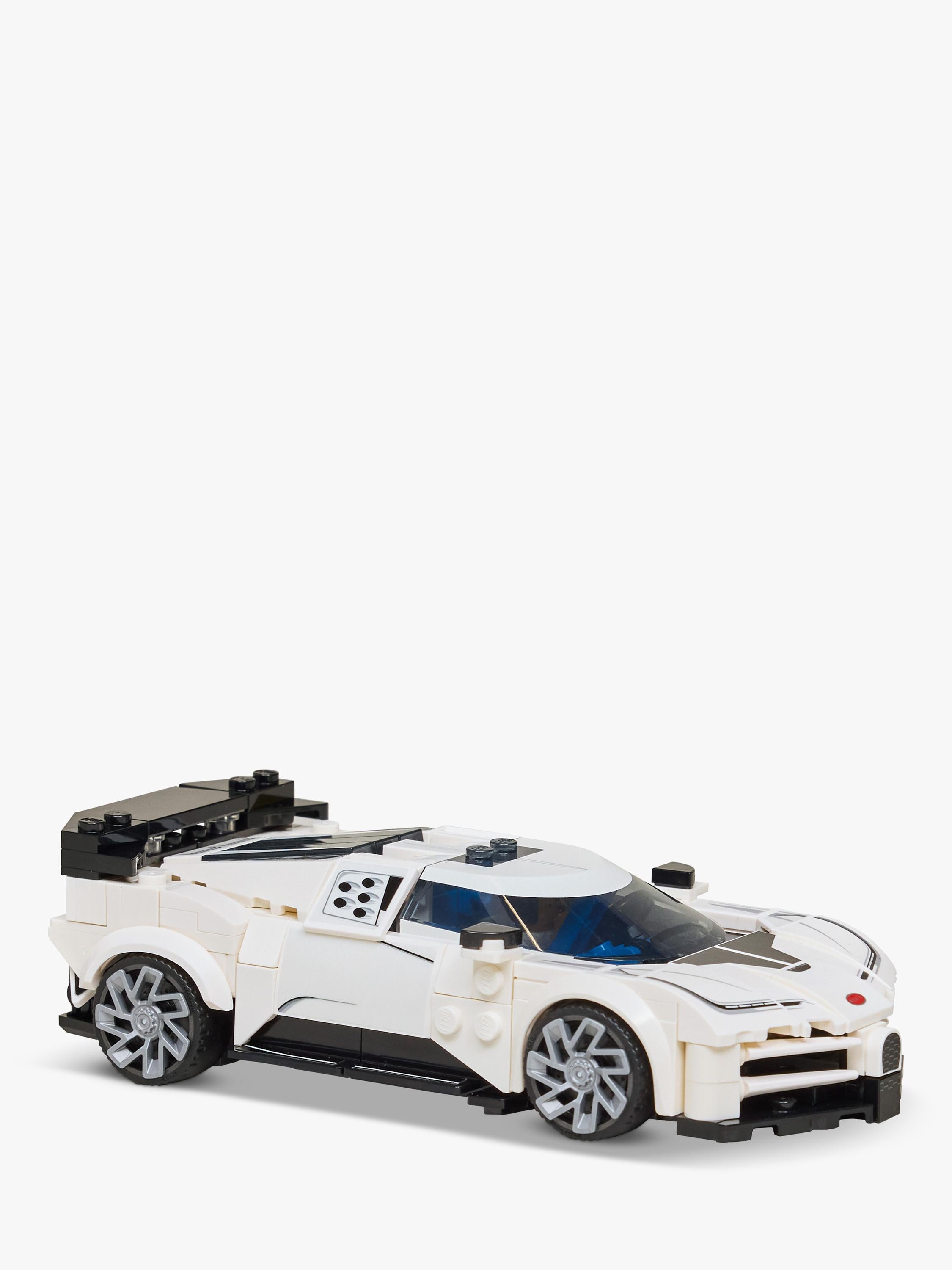 LEGO Bugatti Centodieci sports car model 291 pieces (British brand)