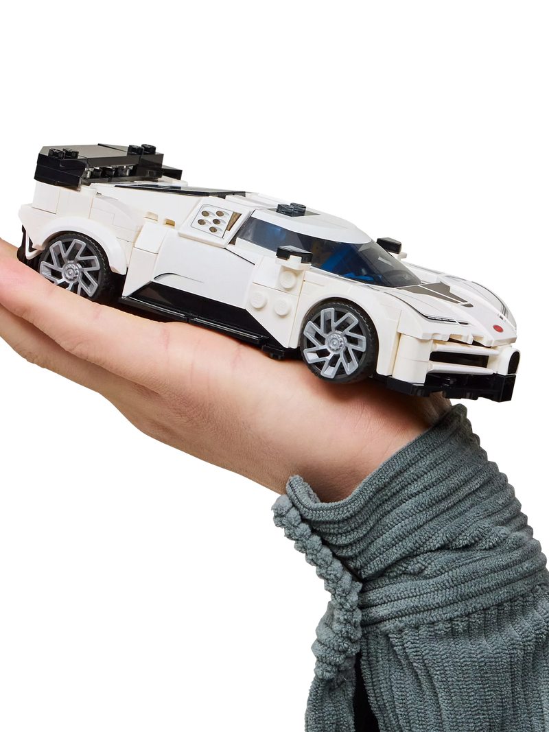 LEGO Bugatti Centodieci sports car model 291 pieces (British brand)