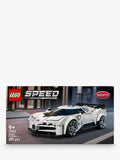 LEGO Bugatti Centodieci sports car model 291 pieces (British brand)