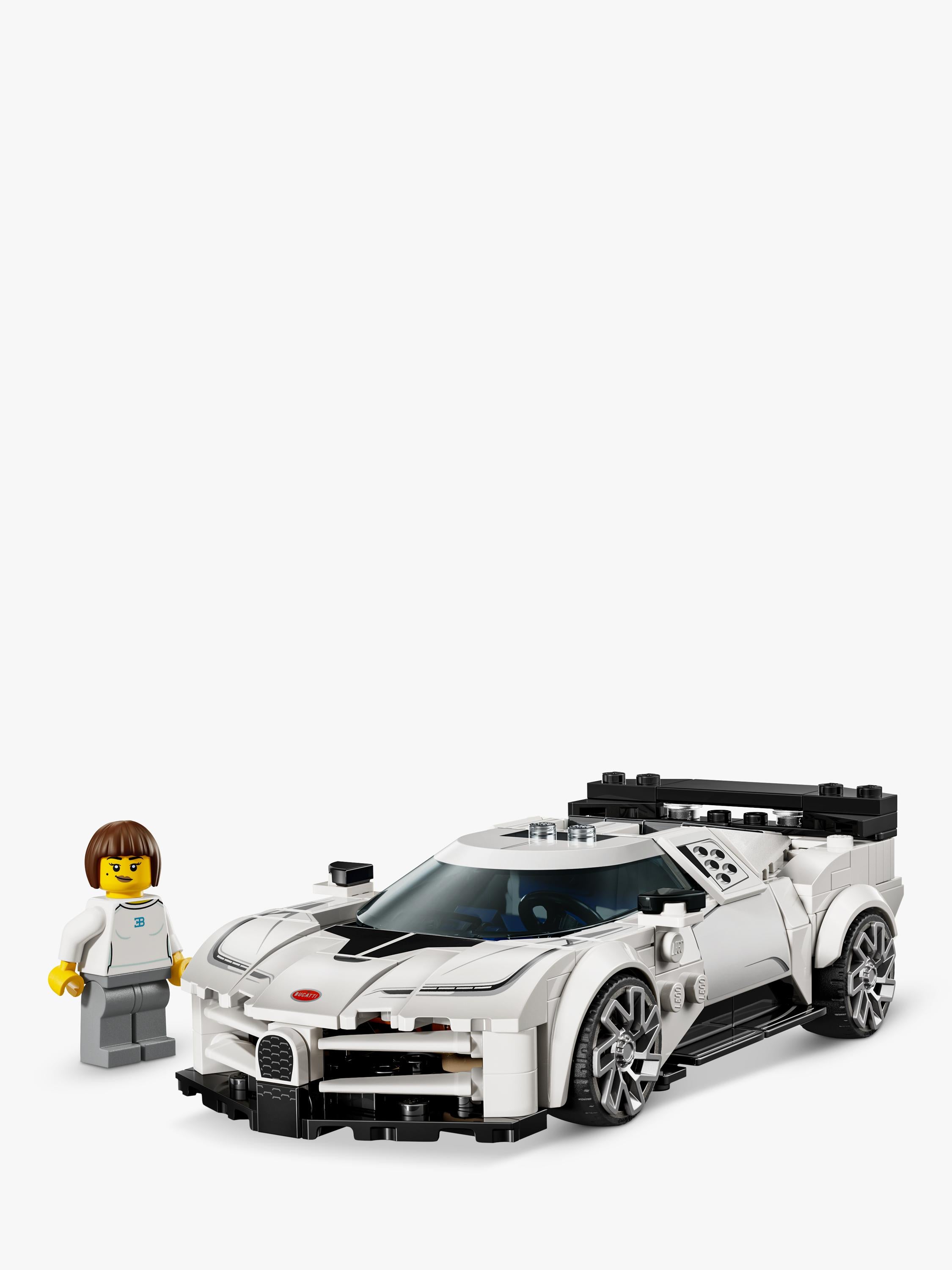 LEGO Bugatti Centodieci sports car model 291 pieces (British brand)