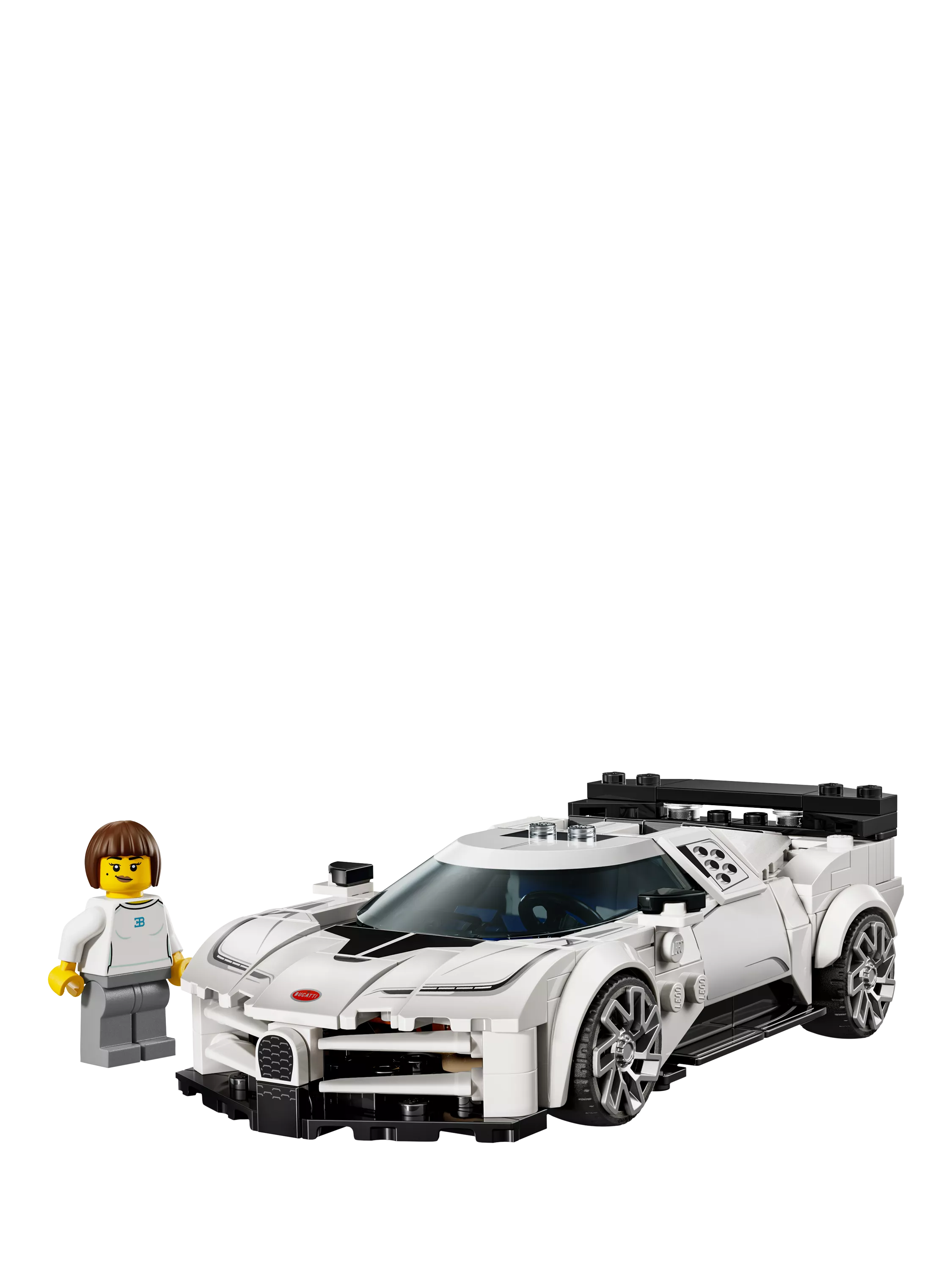 LEGO Bugatti Centodieci sports car model 291 pieces (British brand)