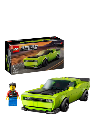 John Lewis LEGO Speed Champions Dodge Challenger SRT Hellcat Sports Car Toy- Buy online at McGrocer