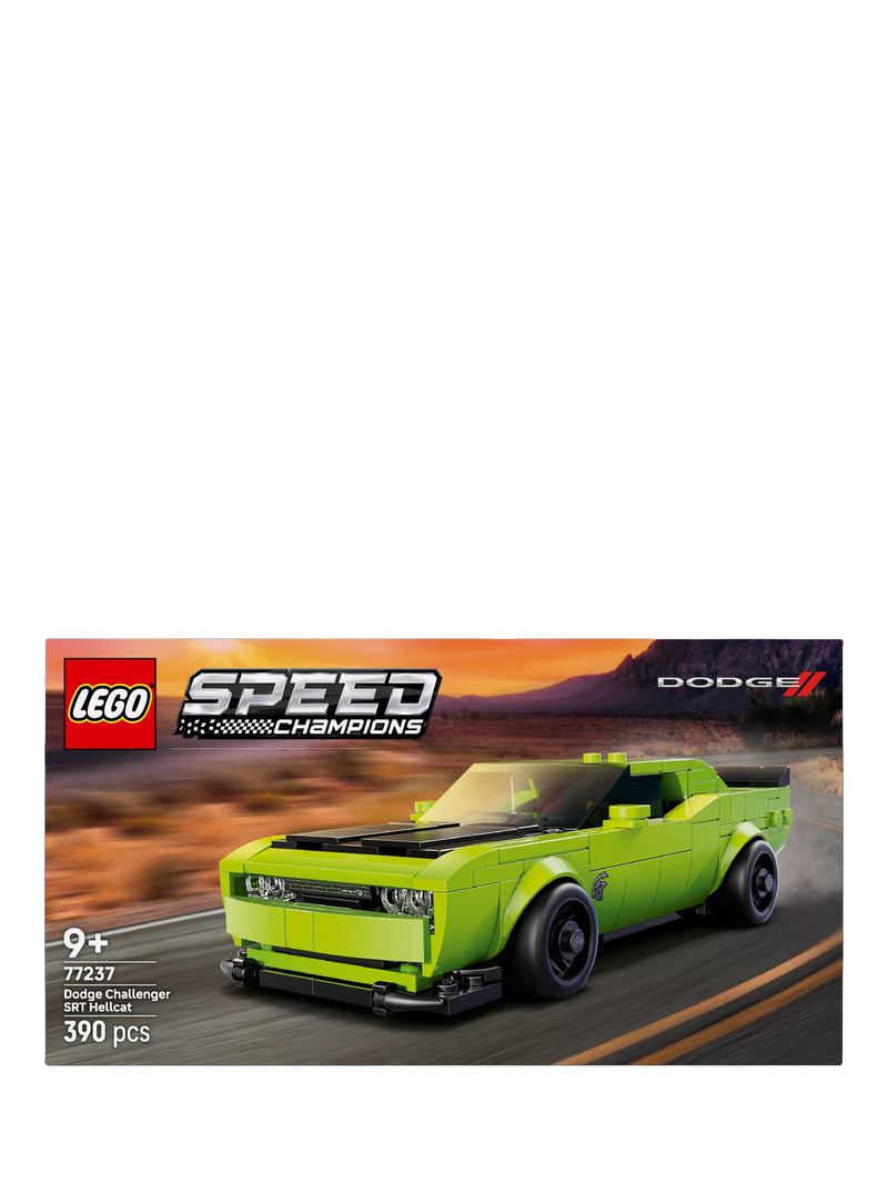 LEGO Speed Champions Dodge Challenger SRT Hellcat building set, UK version