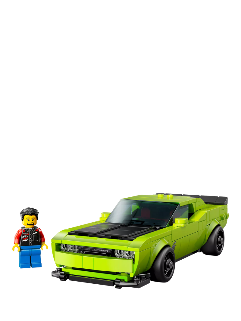 LEGO Speed Champions Dodge Challenger SRT Hellcat building set, UK version
