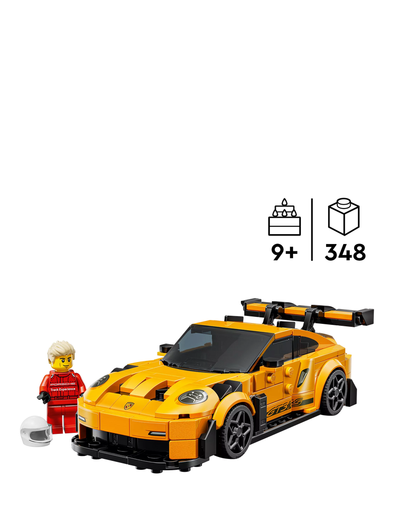 LEGO Porsche 911 GT3 RS building set 77239, UK version