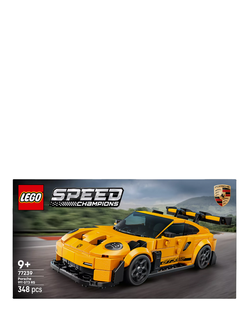 LEGO Porsche 911 GT3 RS building set 77239, UK version