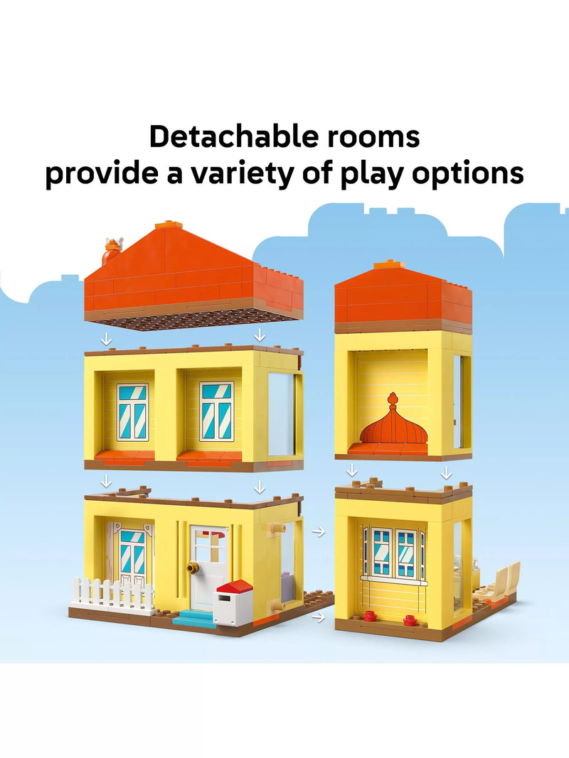 LEGO Bluey's Family House building set 382 pieces - British product