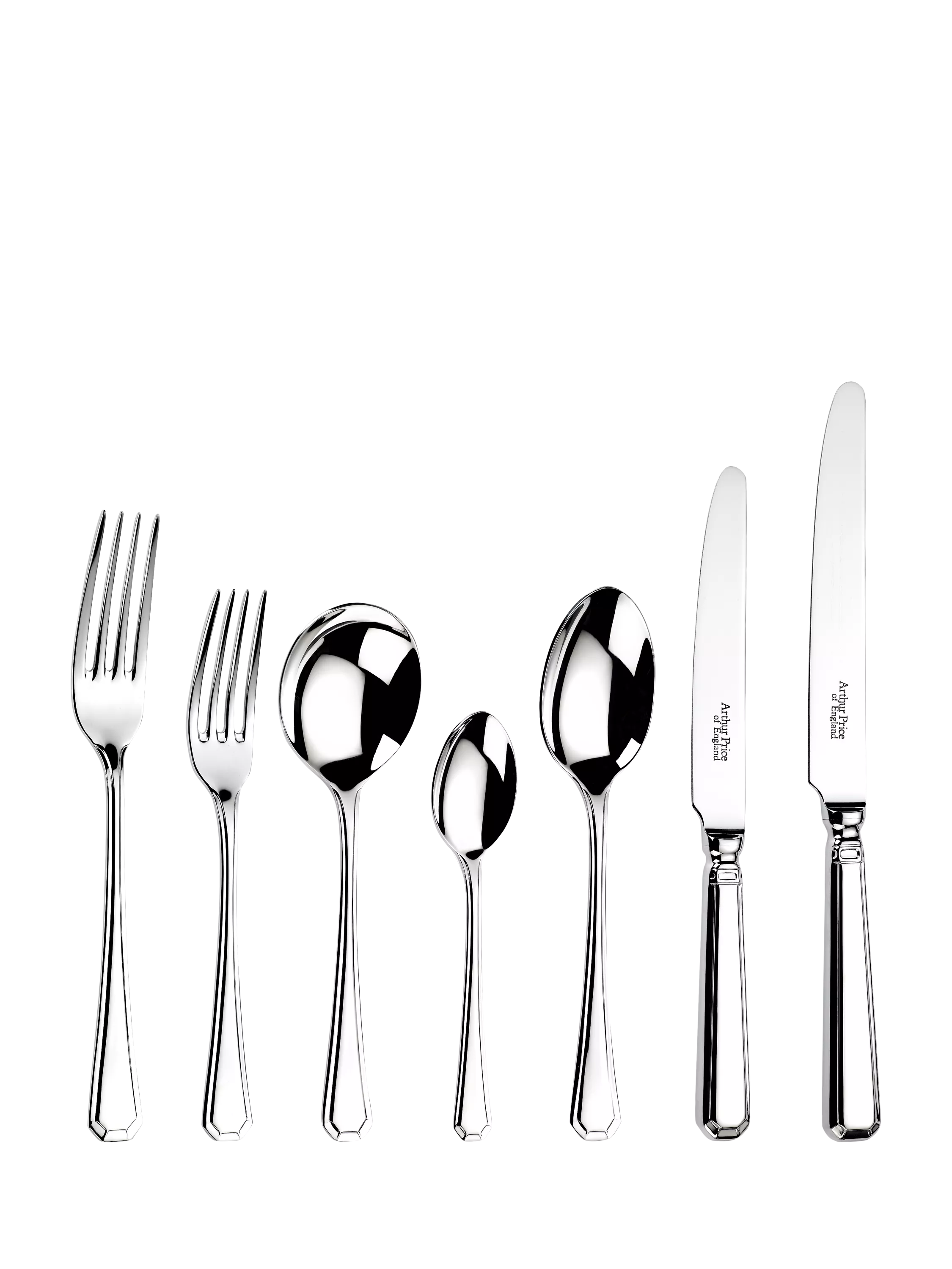 Arthur Price Grecian cutlery set 44 piece (British brand)