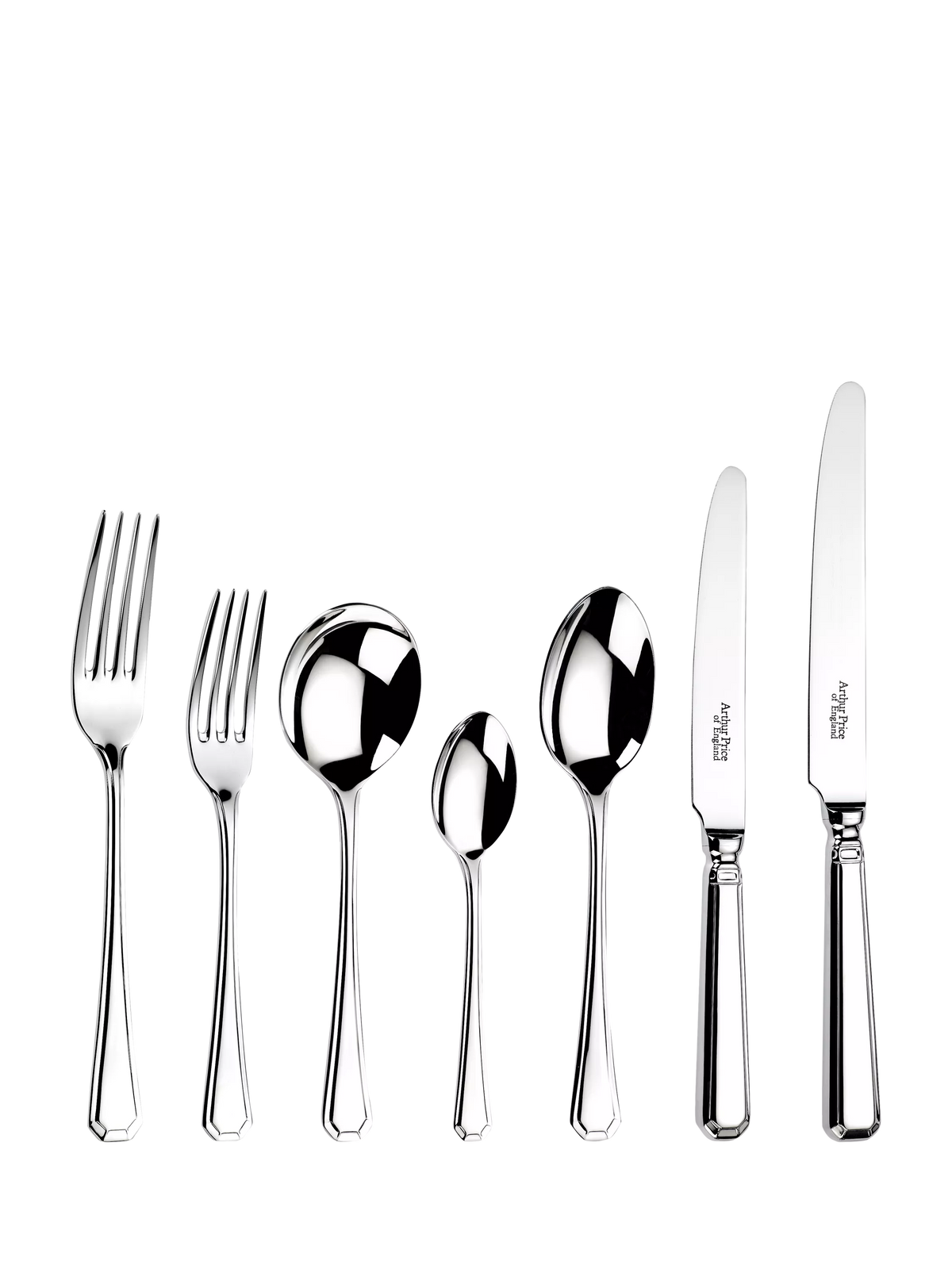 Arthur Price Grecian cutlery set 44 piece (British brand)