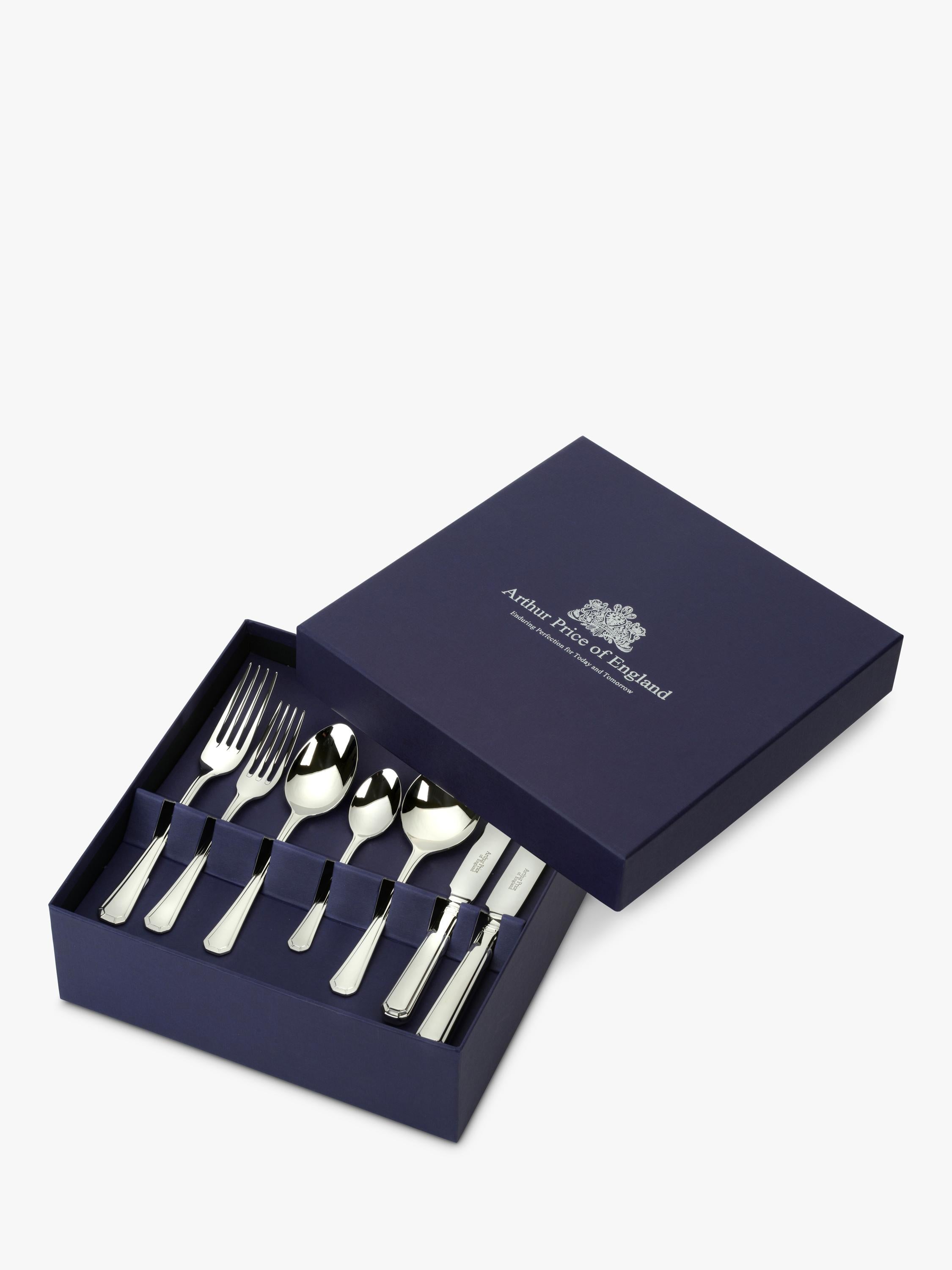 Arthur Price Grecian cutlery set 44 piece (British brand)