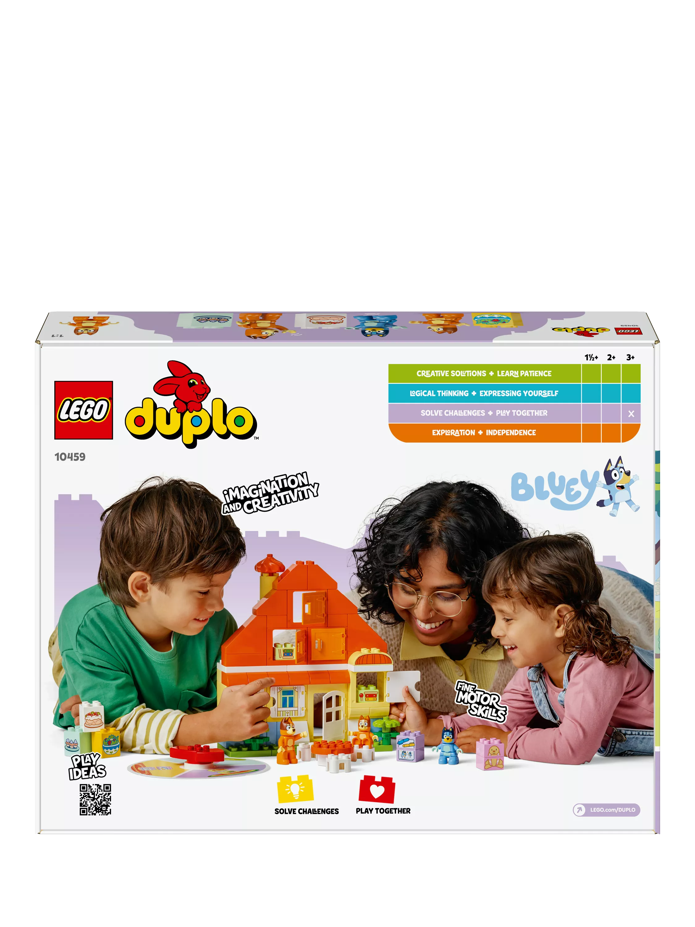 LEGO DUPLO Bluey's Family House memory game building set 83 pieces, imported from the UK