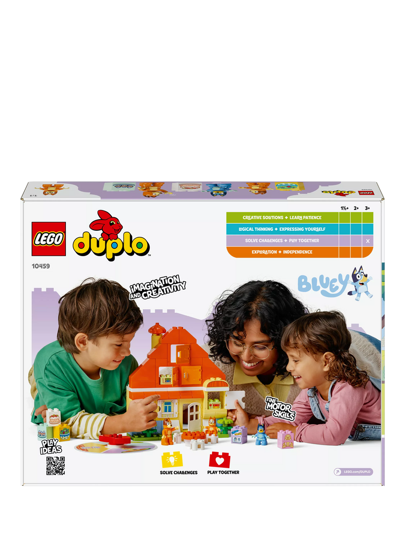 LEGO DUPLO Bluey's Family House memory game building set 83 pieces, imported from the UK