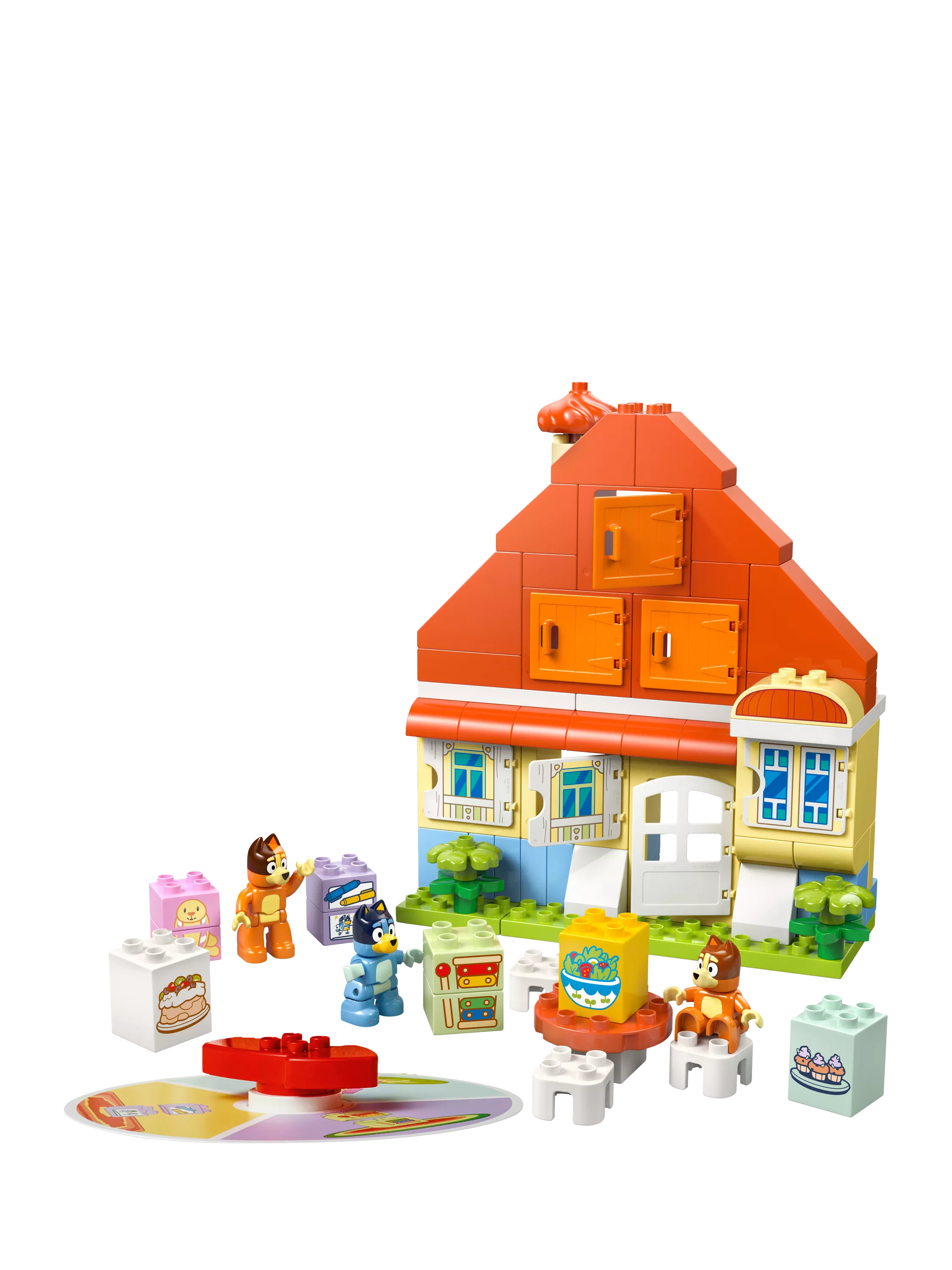LEGO DUPLO Bluey's Family House memory game building set 83 pieces, imported from the UK