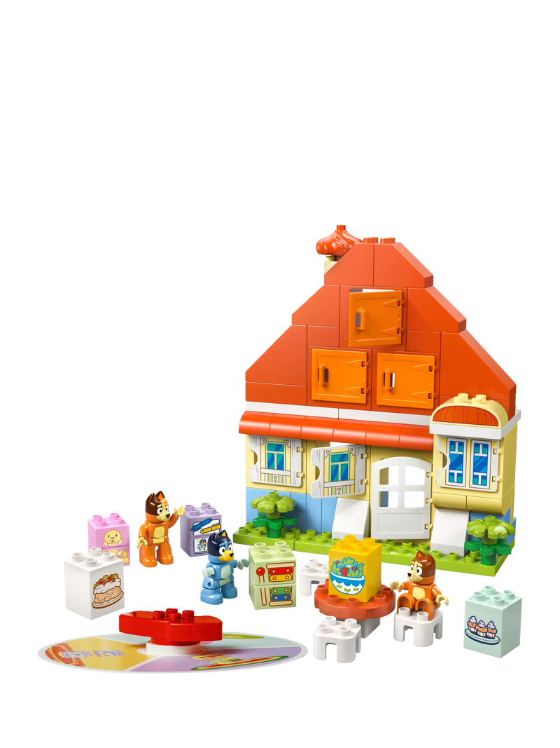 LEGO DUPLO Bluey's Family House memory game building set 83 pieces, imported from the UK