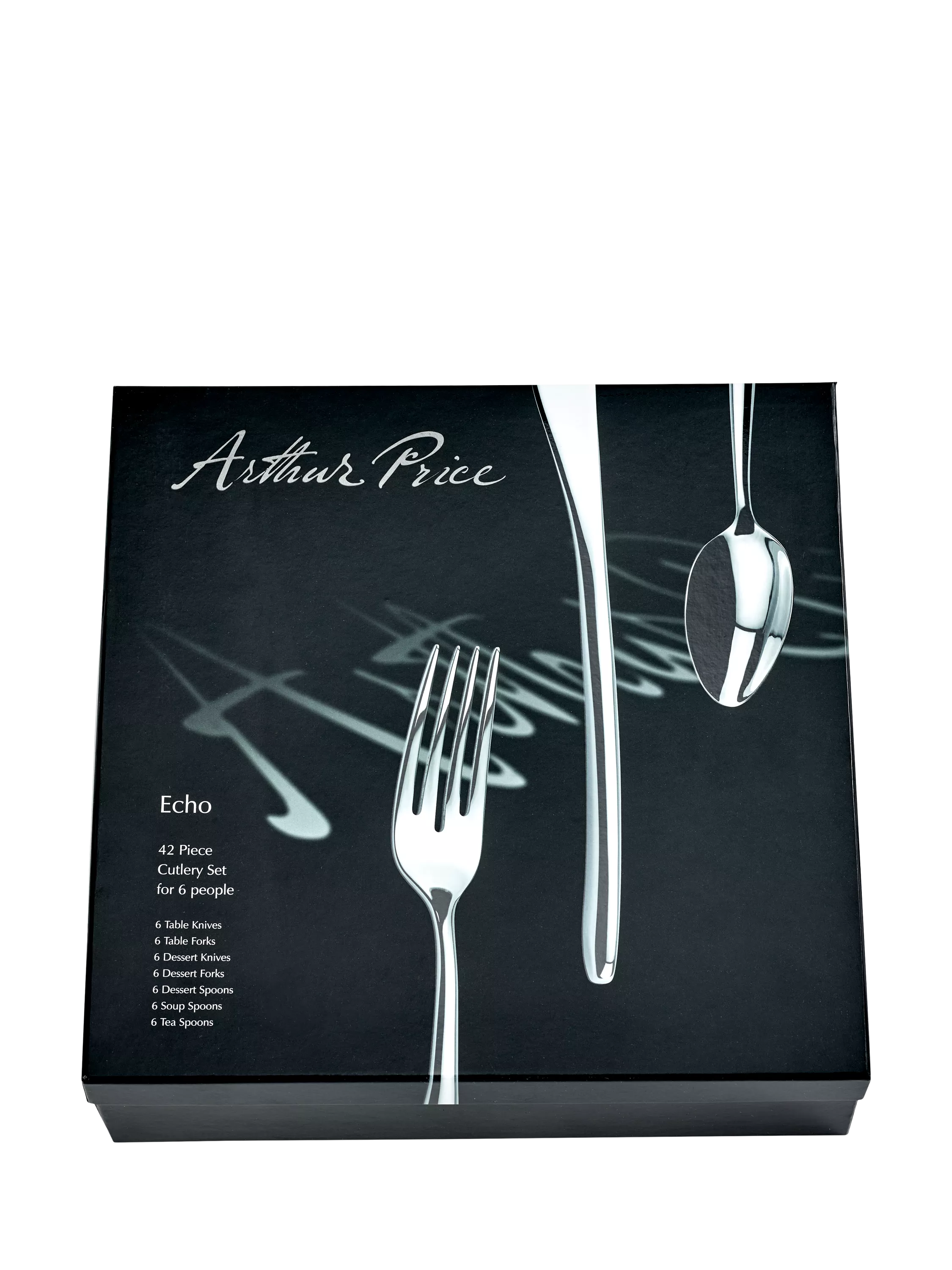 Arthur Price Echo cutlery set 42-piece, imported from the UK