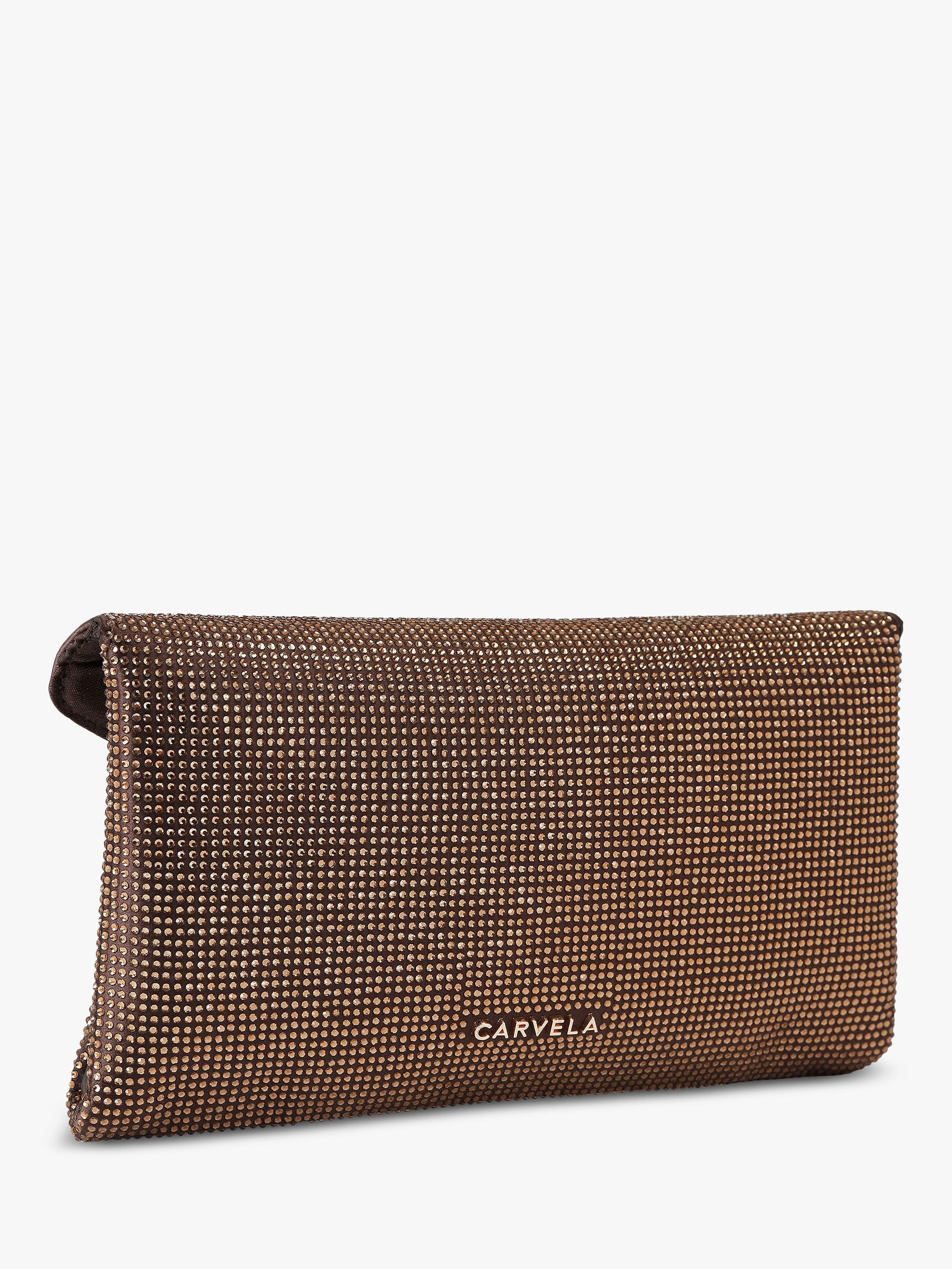Carvela Stargaze embellished envelope clutch bag - British product